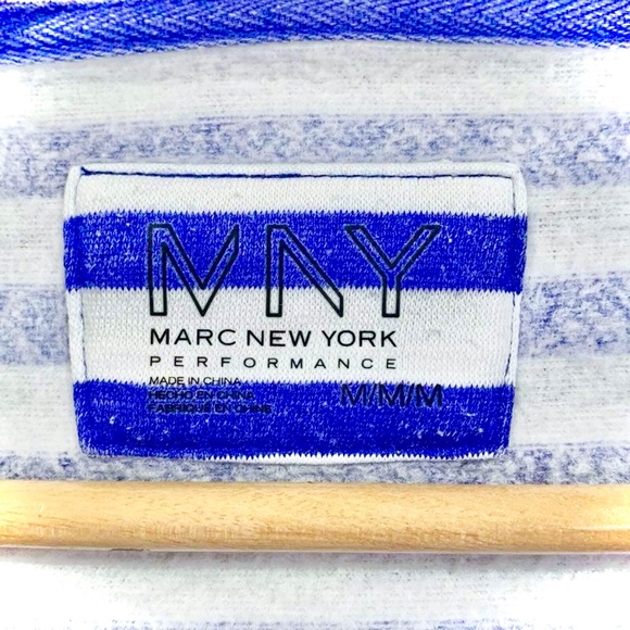 Marc Jacobs New York, Blue & White Striped Design Hoodie **LIKE NEW!!🎁💙🤍🆕** - Picture 6 of 6